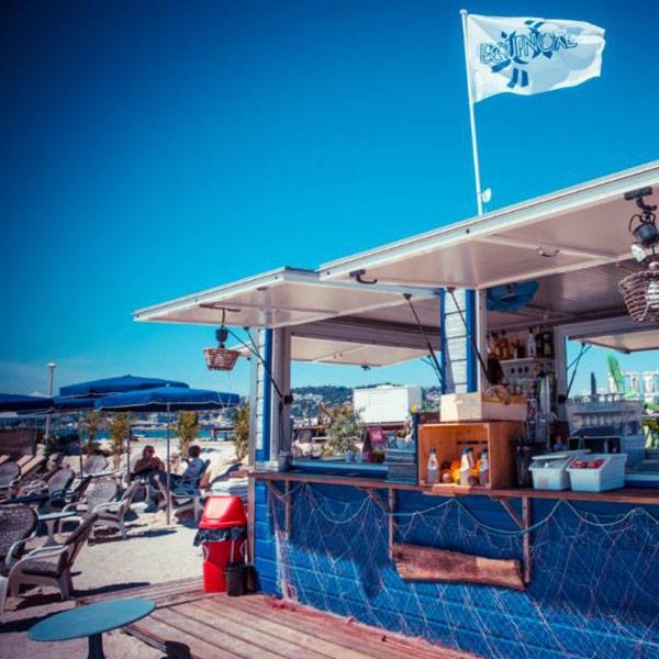 Plage Privée - L'Equinoxe - Restaurant Escale Borely - Restaurant vue mer Marseille