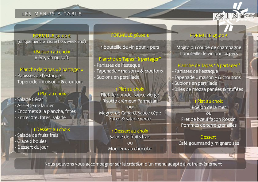 Privatisation - L Equinoxe - Restaurant Escale Borely